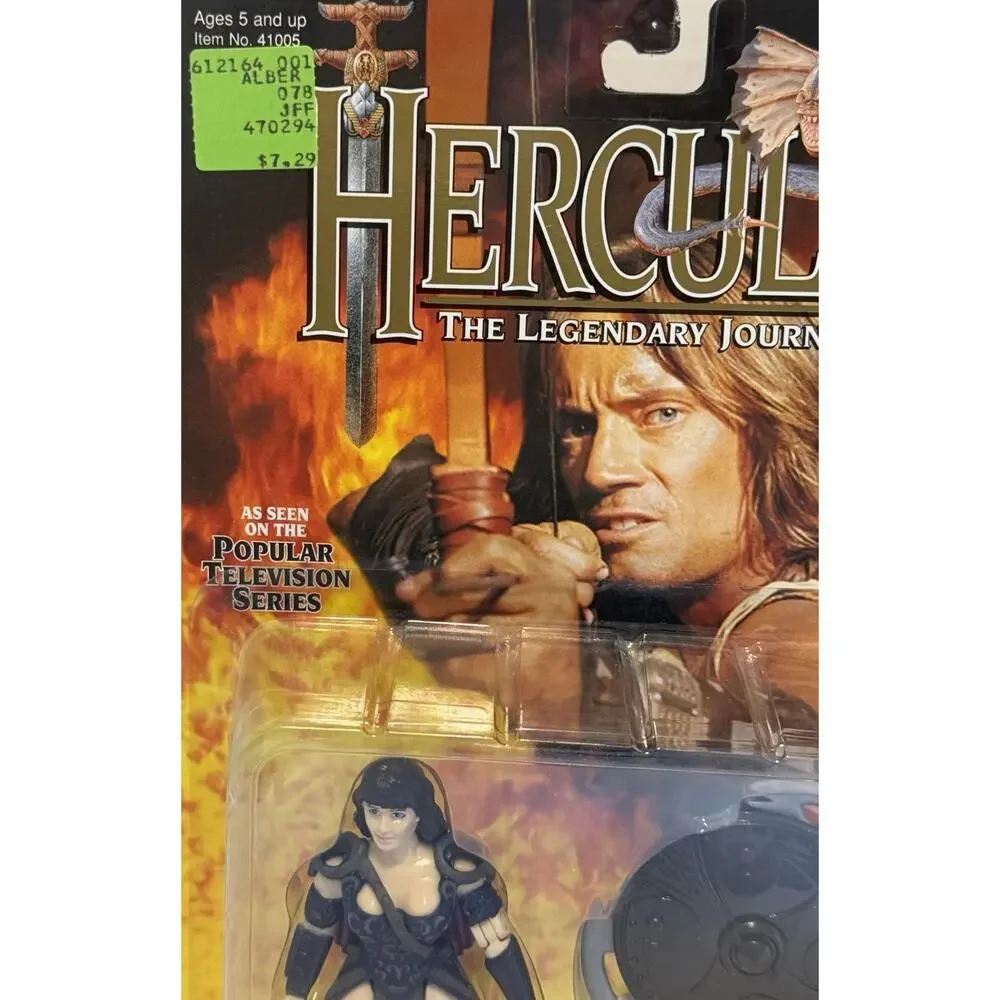 Hercules Xena Warrior Princess Collectible Action Figure, Set Of Two